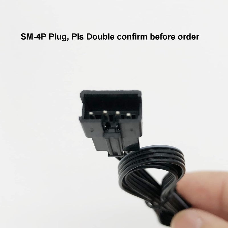 PDEEY شاحن SM-4P لسيارة/قارب RC/مسدس كرات الجل 7.4V بطارية ليثيوم أيون، كابل شحن USB 2-Pack - Image 2